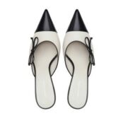 Женские летние мюли EKONIKA PREMIUM PM00793CN-03-white-black-25S фото 4