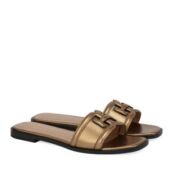 Женские летние мюли EKONIKA PREMIUM PM00868CN-01-dk.gold-25S фото 3