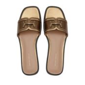 Женские летние мюли EKONIKA PREMIUM PM00868CN-01-dk.gold-25S фото 4