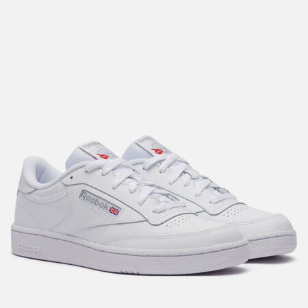 Кроссовки Reebok Club C 85, цвет белый, размер 39 EU фото 1