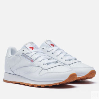 Женские кроссовки Reebok Classic Leather, цвет белый, размер 36 EU