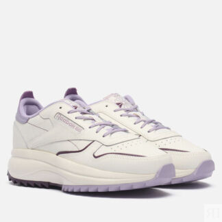Женские кроссовки Reebok Classic Leather SP Extra, цвет бежевый, размер 37.