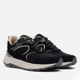 Мужские кроссовки Woolrich Running Suede/Nylon, цвет чёрный, размер 45 EU