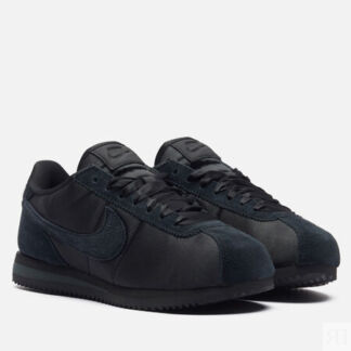 Женские кроссовки Nike Wmns Cortez Textile, цвет чёрный, размер 38 EU