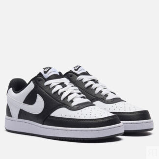 Женские кроссовки Nike Wmns Court Vision Low Next Nature, цвет чёрный, разм