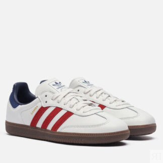 Мужские кроссовки adidas Originals Samba OG, цвет белый, размер 43.5 EU