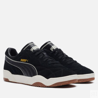 Мужские кроссовки Puma Tifosi Lux Suede, цвет чёрный, размер 43 EU