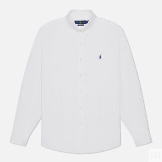 Мужская рубашка Polo Ralph Lauren Custom Fit Washed Pinpoint Oxford, цвет б