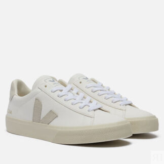 Мужские кроссовки VEJA Campo Chromefree Leather, цвет белый, размер 46 EU