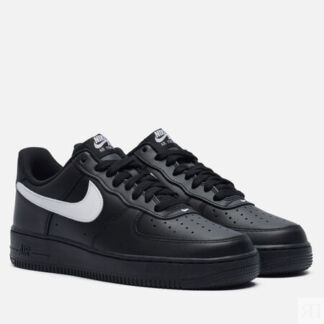 Кроссовки Nike Air Force 1 '07, цвет чёрный, размер 38 EU