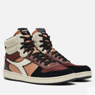 Кроссовки Diadora Magic Basket Mid Twin, цвет чёрный, размер 44.5 EU