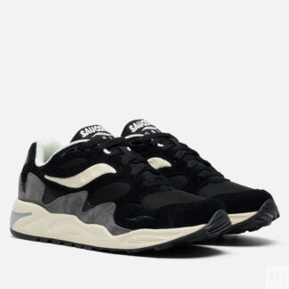 Мужские кроссовки Saucony Grid Shadow 2 Essential, цвет чёрный, размер 42.5