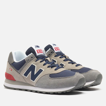 Кроссовки New Balance ML574EAD, цвет серый, размер 39.5 EU фото 1