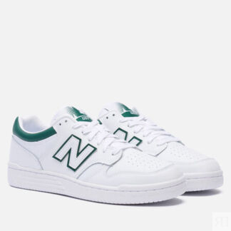 Кроссовки New Balance BB480LGT, цвет белый, размер 43 EU