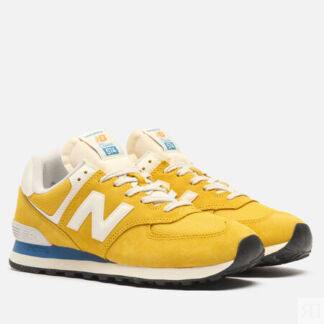 Кроссовки New Balance U574VPY, цвет жёлтый, размер 44.5 EU