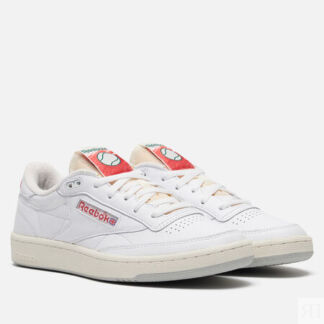 Кроссовки Reebok Club C 85 Vintage, цвет белый, размер 40 EU
