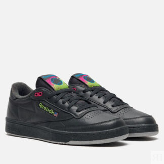Кроссовки Reebok Club C 85 Vintage, цвет чёрный, размер 38.5 EU