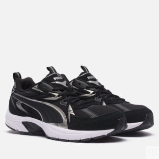 Кроссовки Puma Milenio Tech Suede, цвет чёрный, размер 38 EU