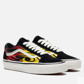 Кеды Vans LX Old Skool Y2K Flame, цвет чёрный, размер 42 EU