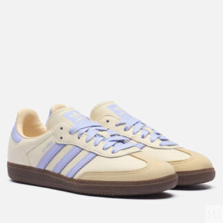 Женские кроссовки adidas Originals Samba OG, цвет бежевый, размер 41.5 EU
