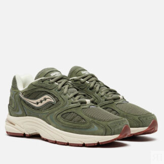 Кроссовки Saucony Grid Jazz 9 Suede, цвет оливковый, размер 44.5 EU
