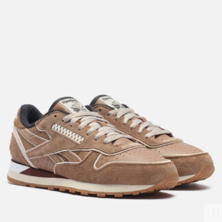Мужские кроссовки Reebok x White Mountaineering Classic Leather, цвет корич