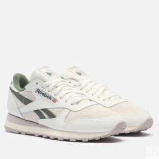Мужские кроссовки Reebok Classic Leather, цвет бежевый, размер 45 EU