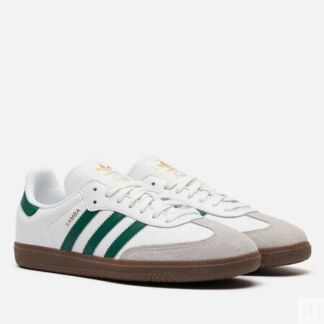 Мужские кроссовки adidas Originals Samba OG, цвет белый, размер 42.5 EU