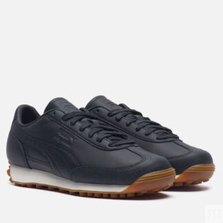 Мужские кроссовки Puma Easy Rider Leather, цвет чёрный, размер 41 EU