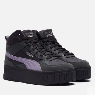 Женские кроссовки Puma II Idol Mid WTR, цвет чёрный, размер 39 EU