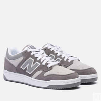 Кроссовки New Balance BB480LEC, цвет серый, размер 44.5 EU