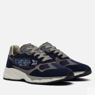 Мужские кроссовки Enterprise Japan EJ Running Low Suede/Mesh/Reflective, цв