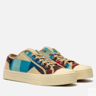 Мужские кеды US Rubber x Pendleton Low, цвет бежевый, размер 40 EU