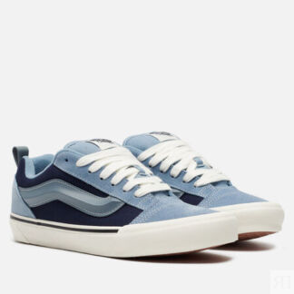 Мужские кеды Vans Knu Skool Tri-Tone, цвет голубой, размер 44.5 EU