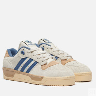 Мужские кроссовки adidas Originals Rivalry Low, цвет бежевый, размер 45.5 E