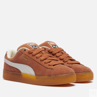 Кроссовки Puma Suede XL, цвет коричневый, размер 46 EU