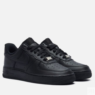 Женские кроссовки Nike Wmns Air Force 1 '07, цвет чёрный, размер 38.5 EU