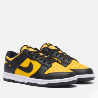 Кроссовки Nike Dunk Low, цвет жёлтый, размер 39 EU