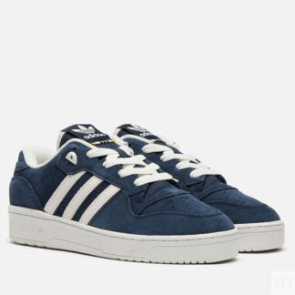 Мужские кроссовки adidas Originals Rivalry Low, цвет синий, размер 45.5 EU