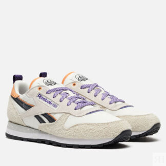 Женские кроссовки Reebok Classic Leather, цвет белый, размер 38.5 EU
