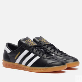 Кроссовки adidas Originals Hamburg Wmns, цвет чёрный, размер 48.5 EU