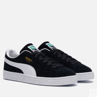 Кроссовки Puma Suede Classic, цвет чёрный, размер 39 EU