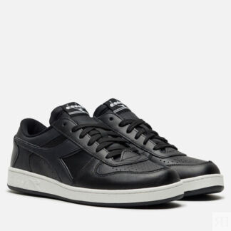Кроссовки Diadora Magic Basket Low Icona, цвет чёрный, размер 47 EU