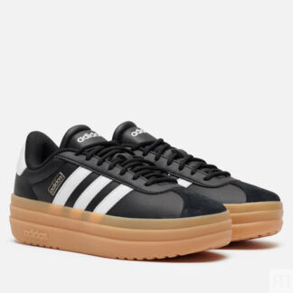 Женские кроссовки adidas Originals VL Court Bold, цвет чёрный, размер 38.5