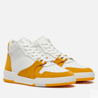 Мужские кроссовки Zespa ZSP24 Nappa/Suede Bicolor, цвет жёлтый, размер 44 E
