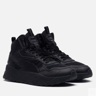 Мужские кроссовки Puma Trinity Mid Hybrid, цвет чёрный, размер 42.5 EU