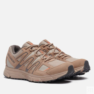 Мужские кроссовки Salomon Advanced X-Mission 4 Suede, цвет бежевый, размер
