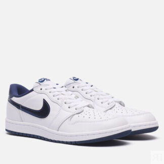 Мужские кроссовки Jordan Air Jordan 1 Retro Low '85, цвет белый, размер 40.