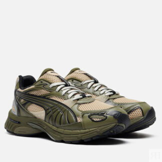 Кроссовки Puma Veritana Essence, цвет оливковый, размер 44.5 EU