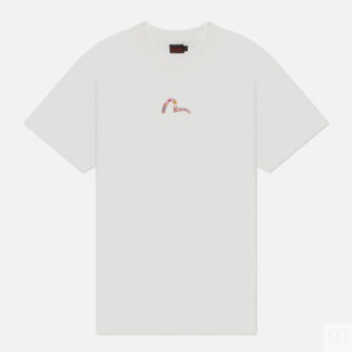 Женская футболка Evisu Magnolia & Knots Daicock Printed, цвет белый, размер